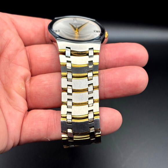 Wittnauer Montserrat 12D01 Men’s Two Tone Stainless Steel Sapphire Crystal Watch - Picture 4 of 17